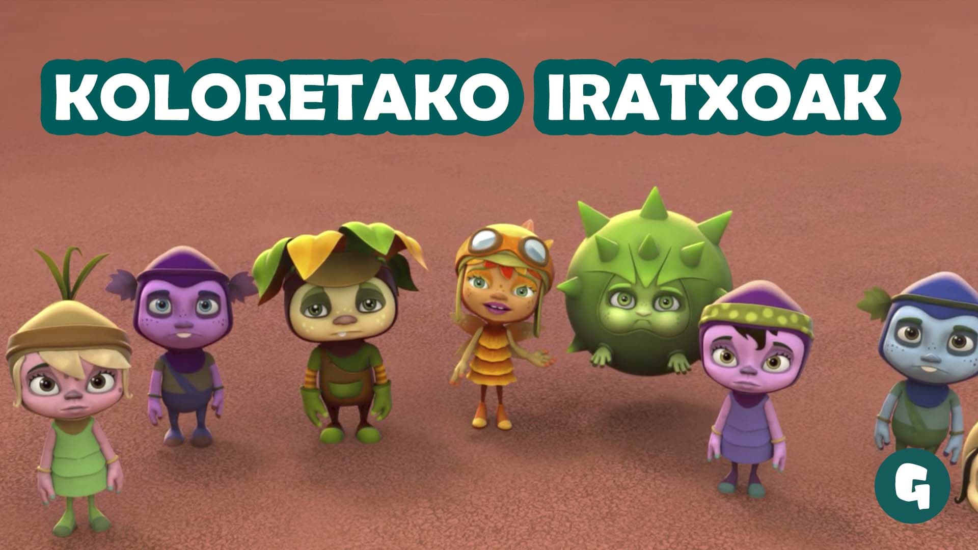Koloretako iratxoak