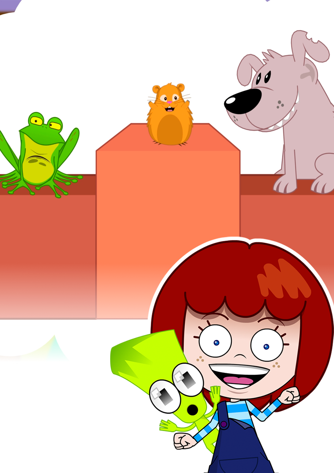 Roger, Pirinola y Espinaca
