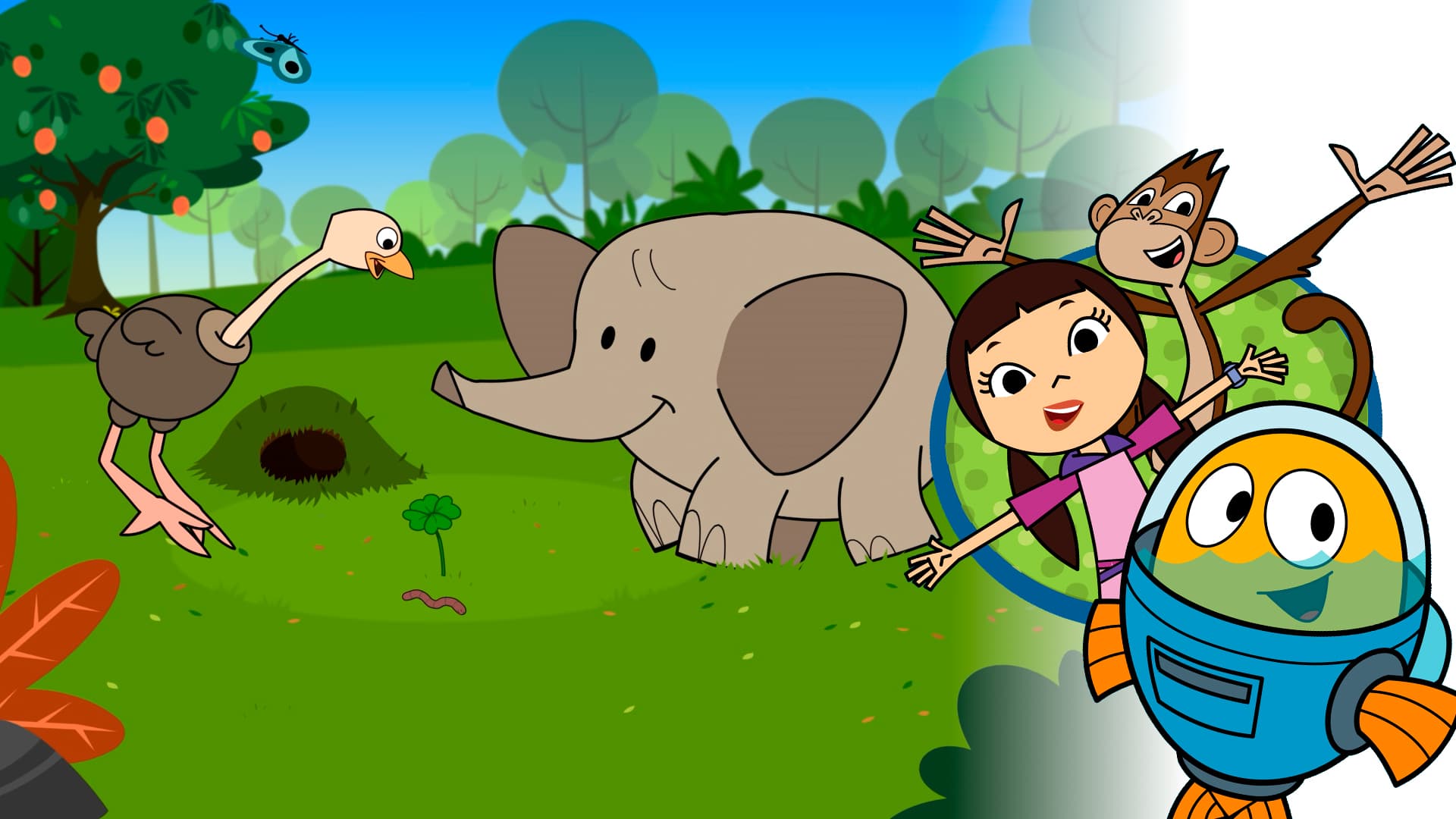 El caso del elefante y el avestruz
